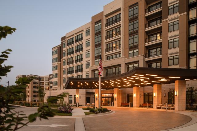 Kisco Gaithersburg, Kisco Senior Living, THW Design Washingtonian North Senior Living Gaithersburg Maryland Architecture