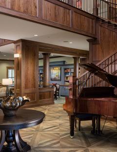 The Glen at Lake Oconee Lobby Entrance THW Designer